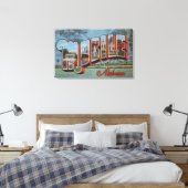 Mobile, Alabama (River Scene) Leinwanddruck (Insitu (Schlafzimmer))
