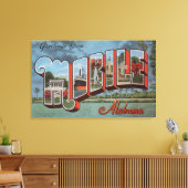 Mobile, Alabama (River Scene) Leinwanddruck (Insitu (Wohnzimmer))