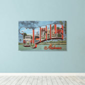 Mobile, Alabama (River Scene) Leinwanddruck (Insitu (Holzboden))