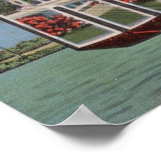 Mobile, Alabama (River Scene) Poster (Ecke)