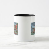 Mobile, Alabama (River Scene) Tasse (Zentrum)