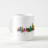 Mobile Alabama Skyline Kaffeetasse (Vorderseite Links)