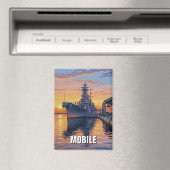 Mobile Alabama Travel Magnet (In Situ (Geschirrspüler))