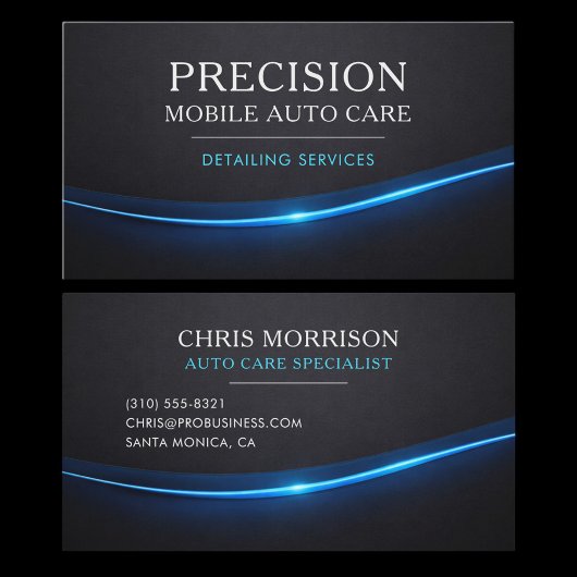 Mobile Auto Care-Profi Visitenkarte
