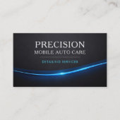 Mobile Auto Care QR Code Professional Visitenkarte (Vorderseite)