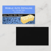 Mobile Auto - Detaillierte Visitenkarten Visitenkarte (Vorne/Hinten)