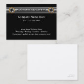 Mobile Auto mit detaillierten Visitenkarten Visitenkarte (Vorne/Hinten)