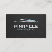 Mobile Auto Repair QR Code Professional Visitenkarte (Vorderseite)