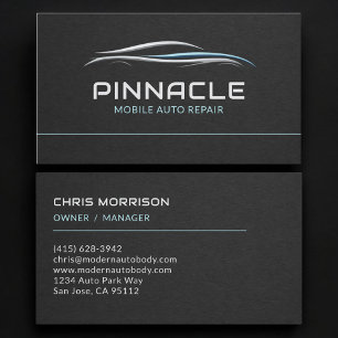 Mobile Autoreparatur-Profi Visitenkarte