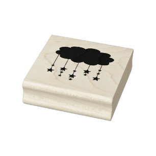 Mobile Babys und Cloud Art Briefmarke Gummistempel