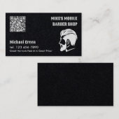 Mobile Barren Premium Custom QR Visitenkarte (Vorne/Hinten)