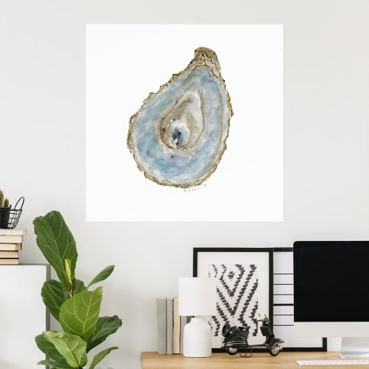 Mobile Bay Oyster -2 Poster (Heimbüro)