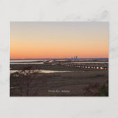 Mobile Bay Sunset Postkarte (Vorderseite)