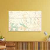 Mobile, Blakely, Messingers Ferry-Canton Leinwanddruck (Insitu (Wohnzimmer))
