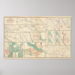 Mobile, Blakely, Messingers Ferry-Canton Poster