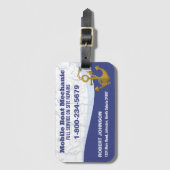 Mobile Boat Mechanic Gepäckanhänger (Vorderseite Vertikal)