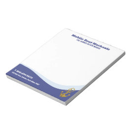 Mobile-Boat-Mechanismus Notizblock