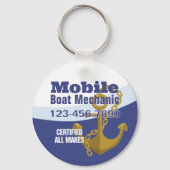 Mobile-Boat-Mechanismus Schlüsselanhänger (Vorderseite)