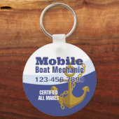 Mobile-Boat-Mechanismus Schlüsselanhänger (Vorderseite)