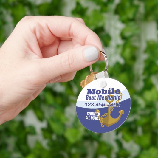 Mobile-Boat-Mechanismus Schlüsselanhänger (Hand)