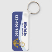 Mobile-Boat-Mechanismus Schlüsselanhänger (Rückseite)