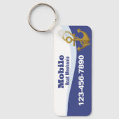 Mobile-Boat-Mechanismus Schlüsselanhänger (Vorderseite)