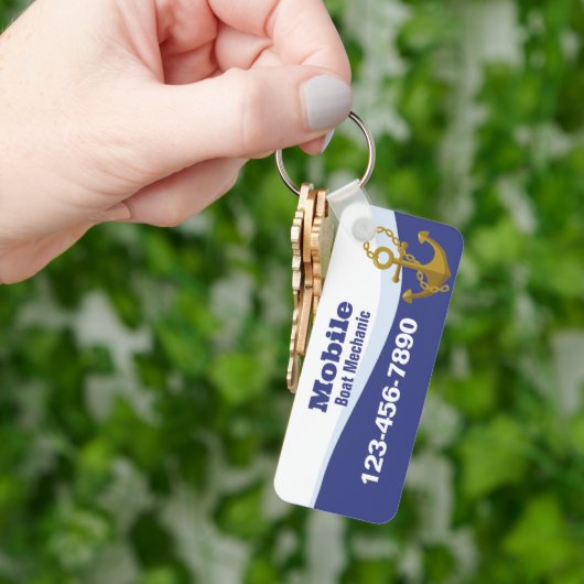 Mobile-Boat-Mechanismus Schlüsselanhänger (Hand)