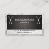 Mobile Business | Tierdienste Visitenkarte (Rückseite)