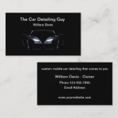 Mobile Car Automotive - Detaillierte Visitenkarten Visitenkarte (Vorne/Hinten)