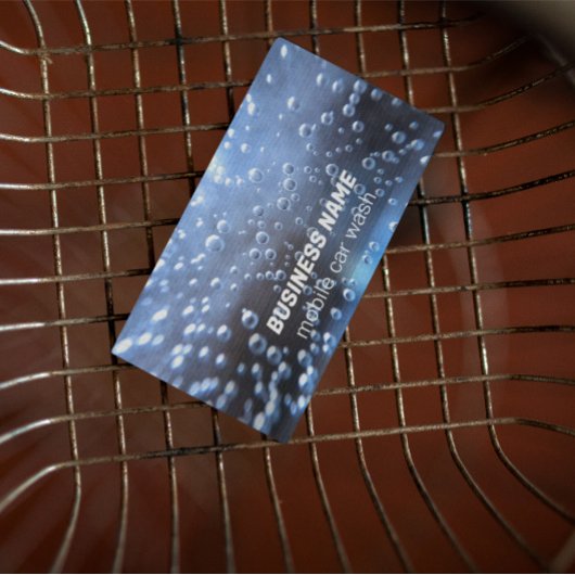 Mobile Car Wash Business Card Visitenkarte