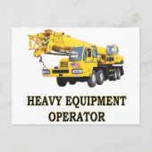 MOBILE CRANE POSTKARTE (Vorderseite)