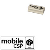 Mobile CSP KautschukBriefmarke Gummistempel (Stempel)