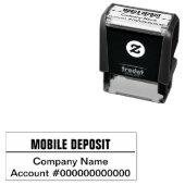 Mobile Deposit for Business Bank Account Permastempel (Beispiel)