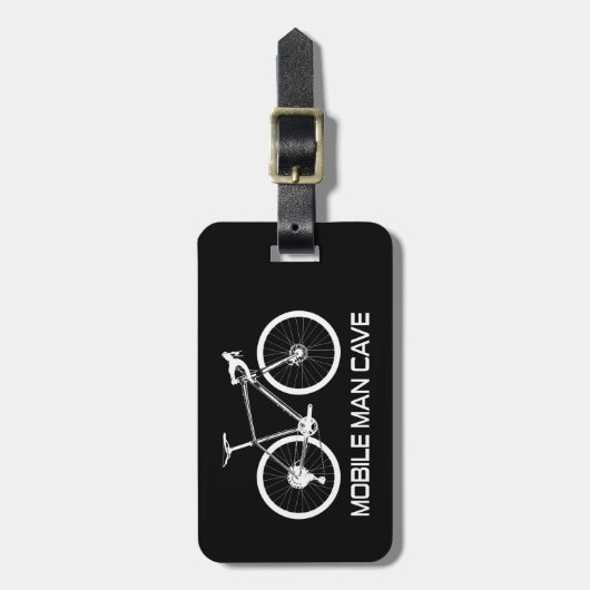 Mobile Man Cave Bike Gepäckanhänger (Vorderseite vertikal)