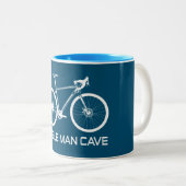 Mobile Man Cave Bike Zweifarbige Tasse (VorderseiteRechts)