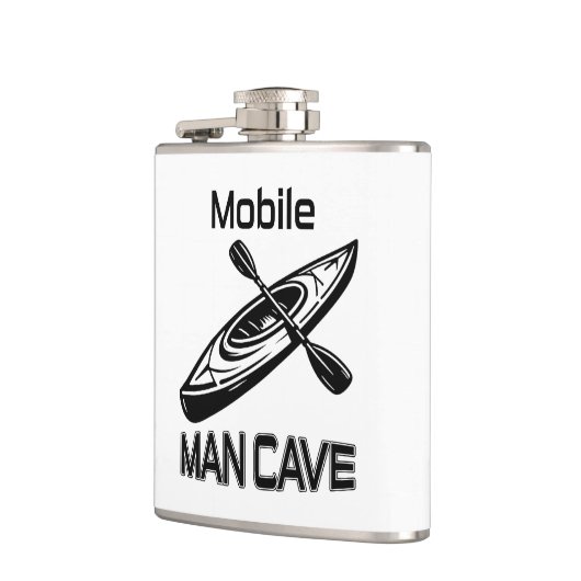 Mobile Man Cave Kayak Flachmann (Links)