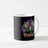 Mobile Mardi Gras Tasse (VorderseiteRechts)