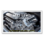 Mobile Mechanik Magnetische Visitenkarte (Vorderseite)