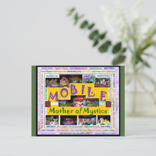 Mobile: Mutter von Mystics 2 Postkarte (Stehend Vorderseite)
