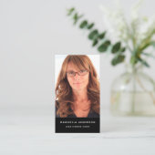 Mobile Notar-Foto Fügen Sie Ihre Logos soziale Med Visitenkarte (Stehend Vorderseite)