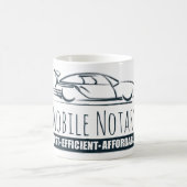 Mobile Notar Public Fast Car Kaffeetasse (Mittel)