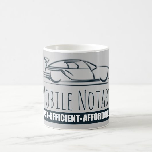 Mobile Notar Public Fast Car Kaffeetasse (Mittel)