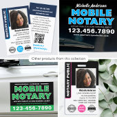 Mobile Notar Public Navy Blue Travel Thermosbecher