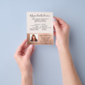 Mobile Notar Service Rose Gold Foto Flyer (Gruppe)