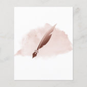 Mobile Notar- und Kreditsignatur Rosa-Gate-Fliege Flyer (Hinten)