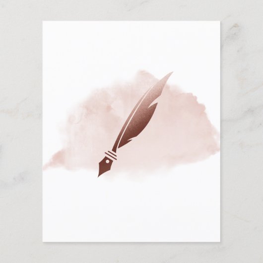 Mobile Notar- und Kreditsignatur Rosa-Gate-Fliege Flyer (Hinten)