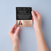 Mobile Notare Service Rose Gold Foto Flyer (Gruppe)