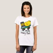 Mobile Notary Chick Riding Skateboard Virginia T-Shirt (Vorne ganz)