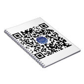 Mobile Notary Public qr-Code Notizblock (Rechte Seite)