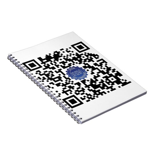 Mobile Notary Public qr-Code Notizblock (Rechte Seite)